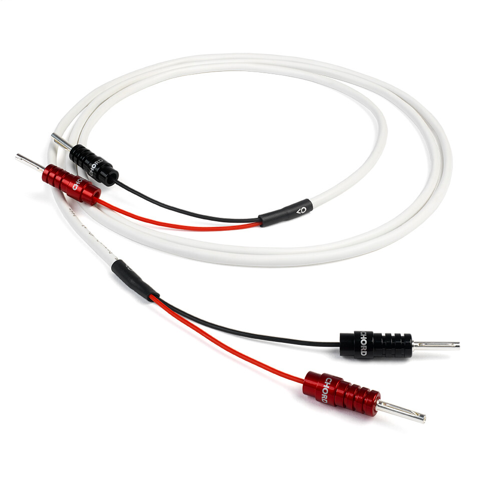 Chord Company Leyline X Speaker Cable 2.5m Pair with Ohmic Bananas