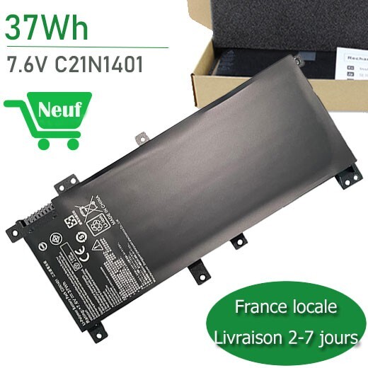 Batterie pour ASUS W419L VM410 Restez Mobile Partout sans Prise Secteur C21N1401