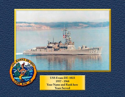 USS Fort McHenry LSD 43 Custom Personalized Print of US Navy Ships