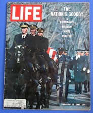 LIFE MAGAZINE FEBRUARY 10 1967  Goodbye to NASA Astronauts GRISSOM WHITE CHAFFEE