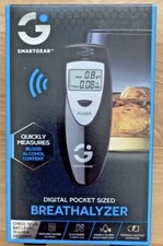 NEW Smartgear Digital Pocket Sized Breathalyzer w/ LCD Measures Blood Alcohol