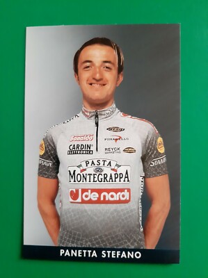 CYCLING cycling card STEFANO PANETTA team DE NARDI PASTA MONTEGRAPPA 2001