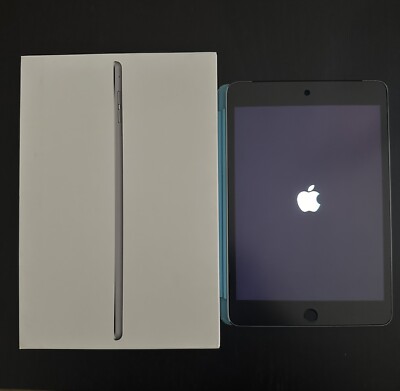 Apple iPad Mini 4 16gb Space Gray Black WiFi & Cellular Mint