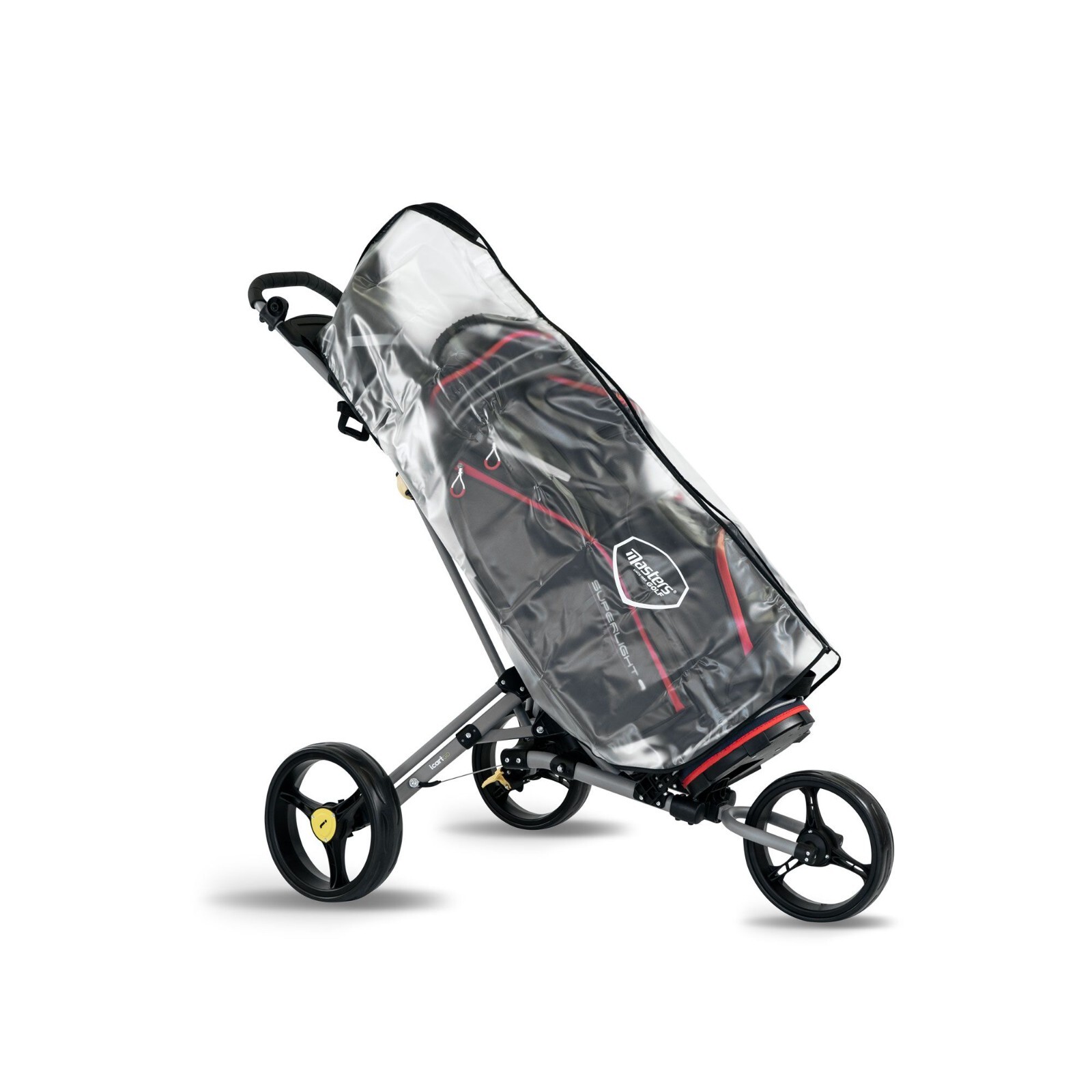 Masters Clear Waterproof Golf Bag Rain Cape Cover Full Bag Rain Protection