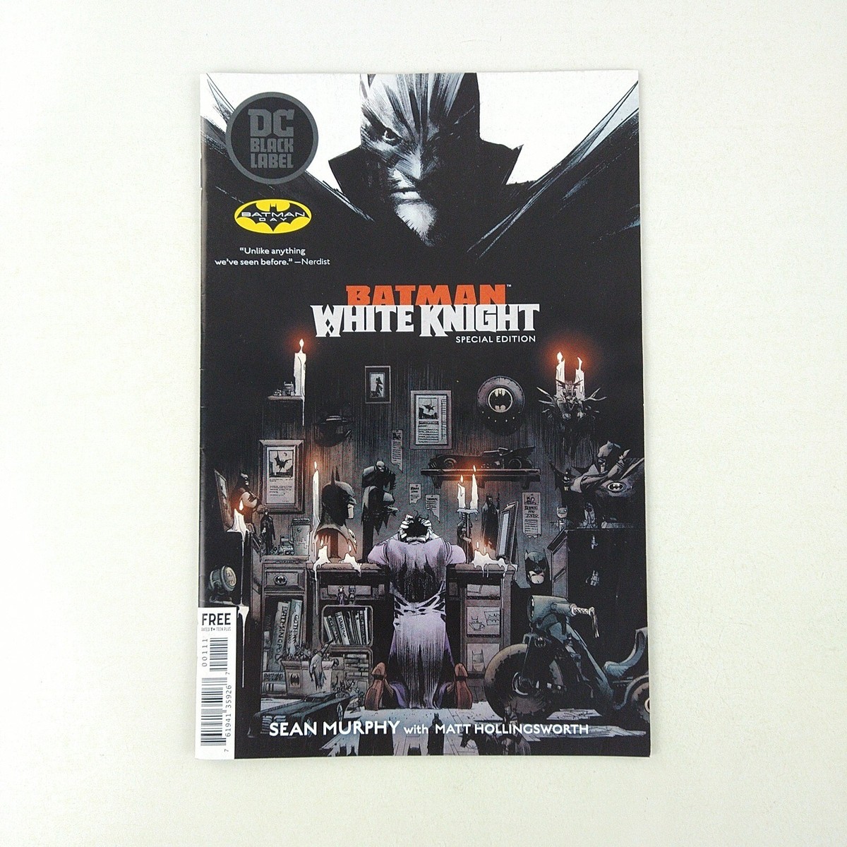 Batman White Knight Special Edition #1 Black Label VG/FN (2018 DC