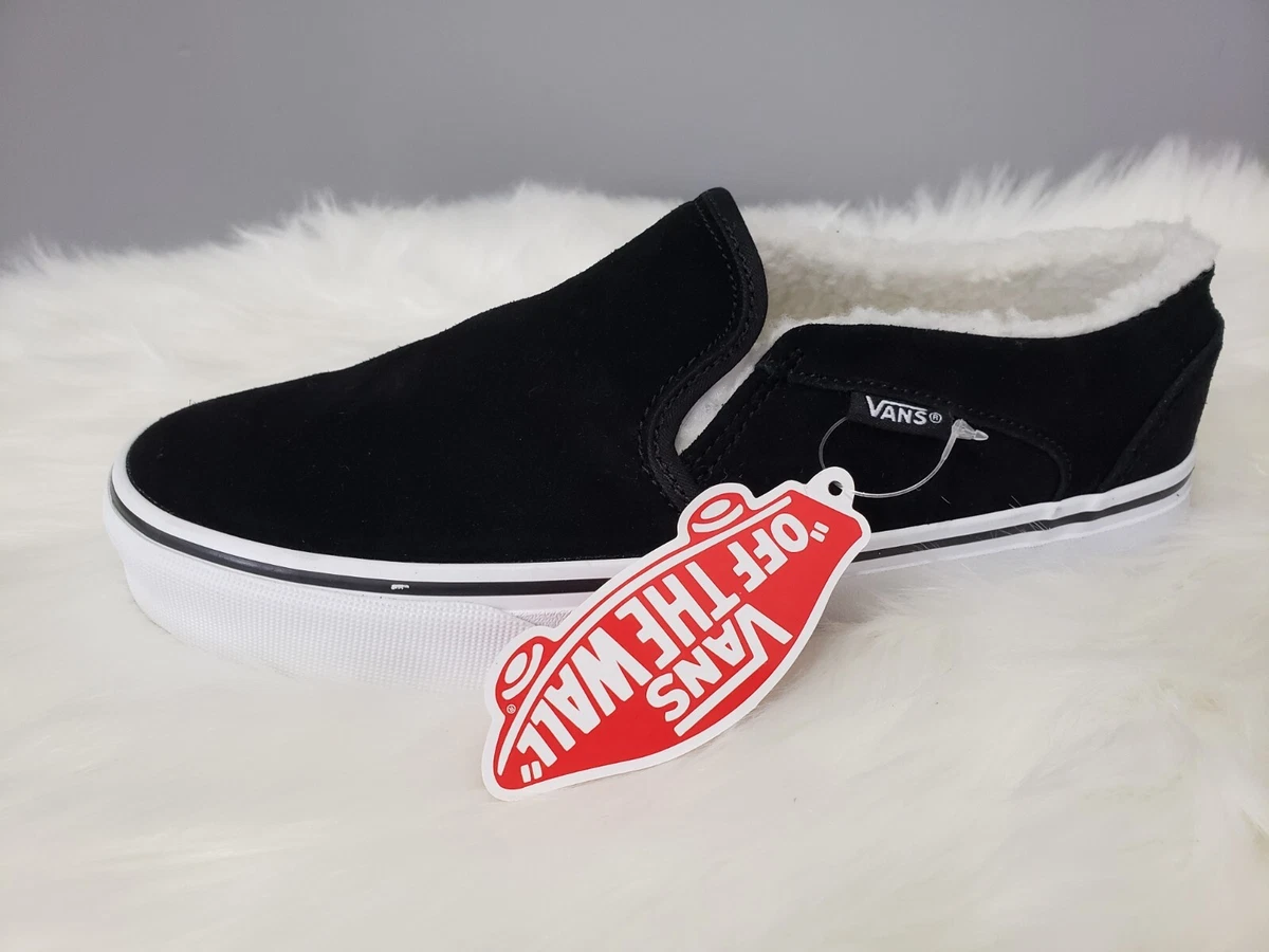 vans asher women's slip on shoes
