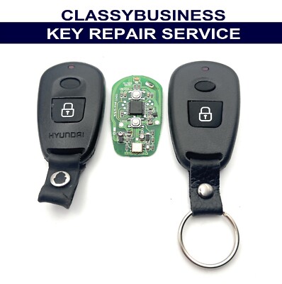 Repair service for Hyundai Elantra Santa Fe Matrix 1 Button Remote Key Fob Case