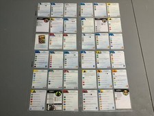 A10882 HEROCLIX WIZKIDS ABILITIES CARDS LOT OF 72