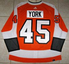 #45 Cameron YORK Philadelphia FLYERS Off. Lic. ADIDAS Jersey, Size Men's 54