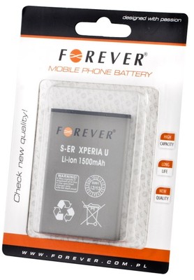Akku für Sony Ericsson Xperia U - ST25 ST25i BA600 Battery Accu