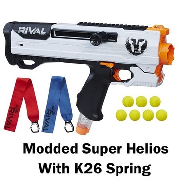 Modded SUPER Helios XVIII-700 - Nerf Rival Blaster with K26 Spring Mods!