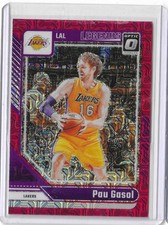 2024 Panini Donruss Optic Pau Gasol Legends Choice Red Prizm /88 Lakers #234 JC
