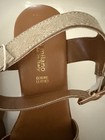 Sophia Milano Made Italy Tan Suede Block Heel Sandals size 8 NWTs — photo 2