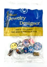 Darice Jewelry Designer Fimo Beads Assorted NOS Polymer Clay