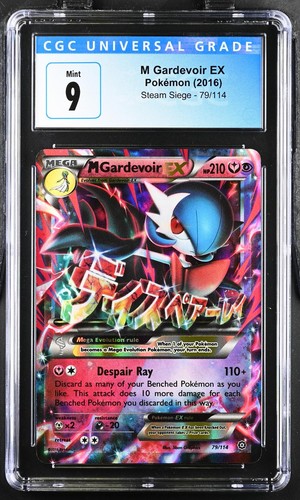 M Gardevoir-EX graded CGC 9 for sale on eBay