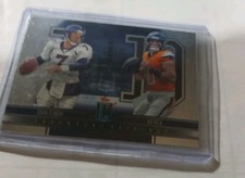 2024 Topps Signature Class Football John Elway & Bo Nix RC Paramount Pair #PP2