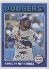 2024 Topps Heritage High Number Dark Blue Border Teoscar Hernandez Hernández 3v8