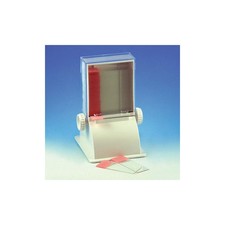 GLOBE SCIENTIFIC  Mic Slide Dispenser,235 x 83 mm,White 55FH06