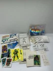 Lot Of Vintage TMNT Paperwork, Stickers, Instructions, Etc