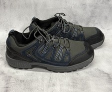 ORTHOFEET 643 MEN  s WALKING/HIKING SHOES, SNEAKERS SIZE 11 2E WIDE BLACK  BLUE