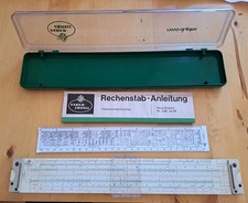 Rechenschieber Faber Castell Novo Duplex 2/83 mit Anleitung / Etui
