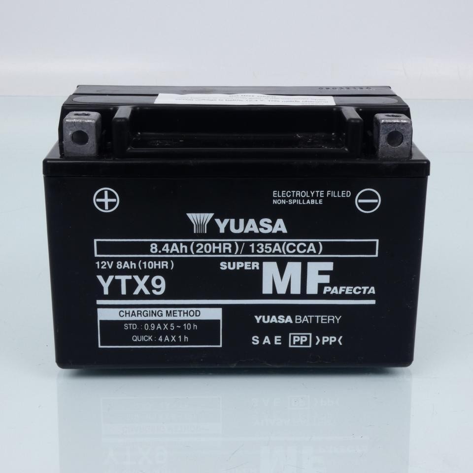 Batterie YTX9-BS pour Suzuki Freewind 650 démarrage hivernal garanti YTX9 SLA