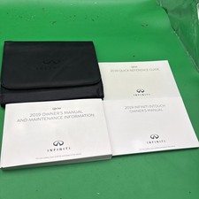 2019 Infiniti QX50 Owners Manual With Case