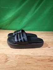 Adidas Adilette Sandals Platform Sz 9 Men HQ6179 NWT