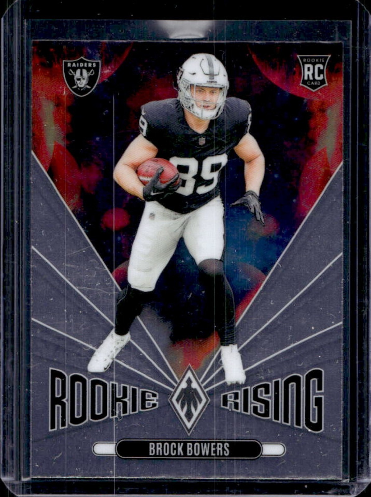 2024 Phoenix Brock Bowers Rookie Rising RC Rookie #RR-BBS Raiders