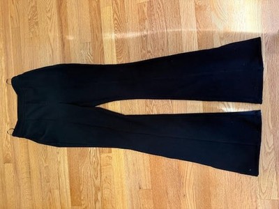 Primark NWT Womens Black Flared Pants High Waisted Size US 2