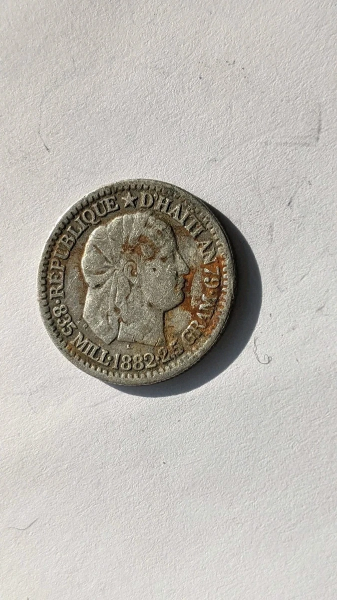 1882 Year Haitian Coins for sale | eBay