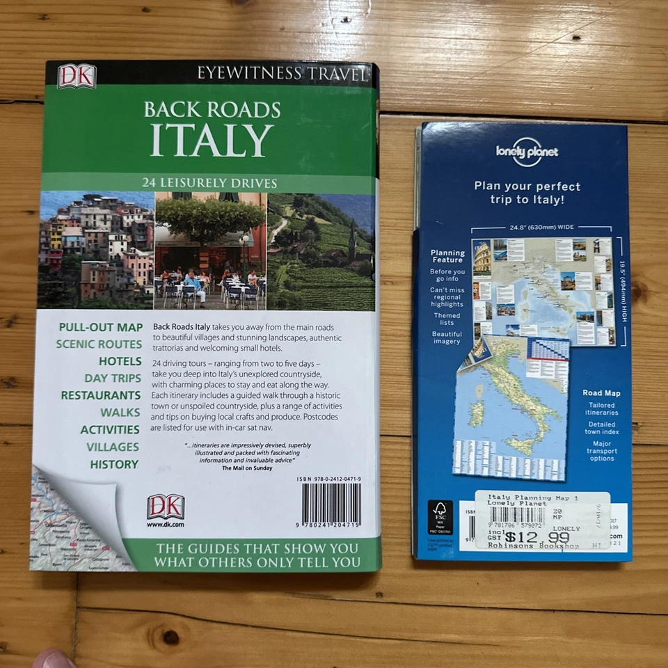 Travel Books - Drive Maps And Guides For Italy - Excellent Condition - image 2 of 4
