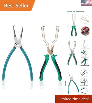 Durable 9-Inch Electrical Disconnect Pliers - Perfect for Fuel Line Maintenance