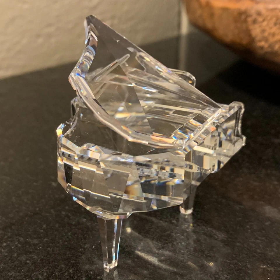 施华洛世奇银色水晶大钢琴 174506 无凳子或盒 - 上好 — 第 4/4 张图片