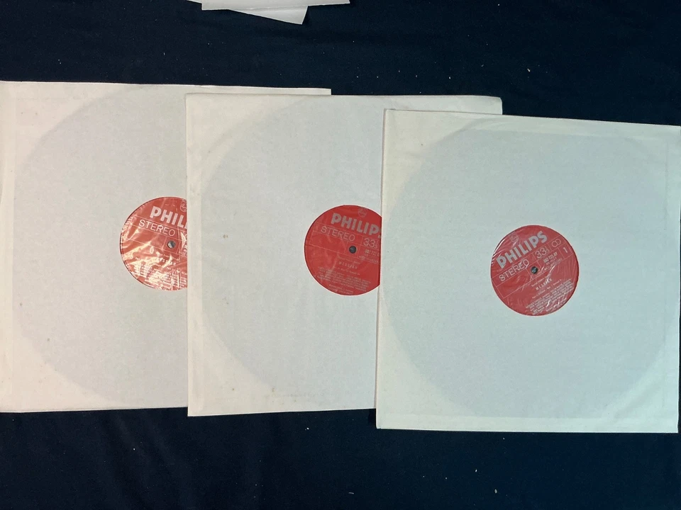 Handel Messiah London Symphony Orchestra & Choir Vinyl LP 3 Records Foto 4 de 4