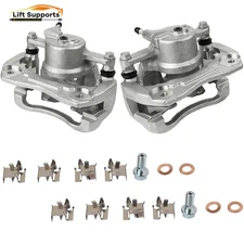 Front Brake Calipers For Scion xD Toyota for Corolla Tacoma 2008-2014 w/Bracket