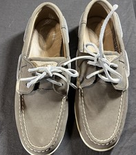 Sperry Womens Koifish Mesh in Gray Excellent Condition Size 7.5