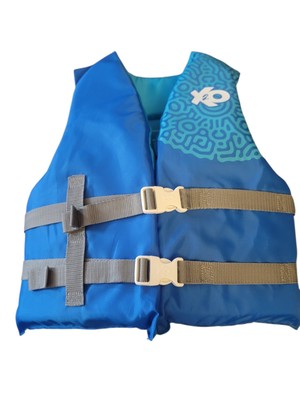 Life Jackets Vest Preserver Type III Blue Ocean Youth Fishing Boating USCG PFD