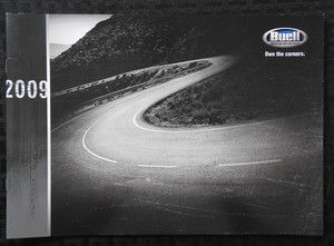 2009 Buell FULL-LINE Motorcycle Sales Catalog Brochure MINTY