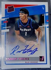 2021-22 Panini Chronicles Draft Donruss Rated Rookie AUTO Romeo Weems #RRA-RW