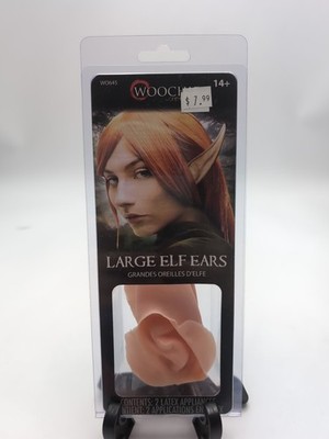 Woochie Large Elf Ears Cosplay  Costume Fantasy Roleplaying 14 Plus W0645