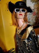 100 Silk Vintage Sequin Blouse