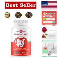 Natural Cranberry Chews for Dogs - Urinary  Bladder Support - 90 Soft Tablets