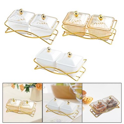 Nordic Obst Snacks Servierplatte Dessert Teilplatte Fach Vorspeise