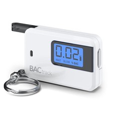 BACtrack Go Compact Keychain Breathalyzer White  1 Count