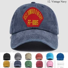 Customized Embroidered Hat Uss Donald B Beary Ff-1085, Trucker Hat, Gift Idea