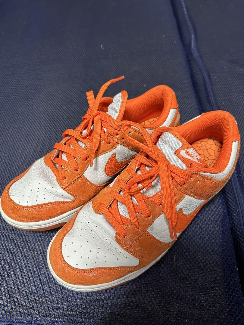 Nike Dunk Low Total Orange Women's 10.5 US (Men's 10 US) Sneakers White/Orange