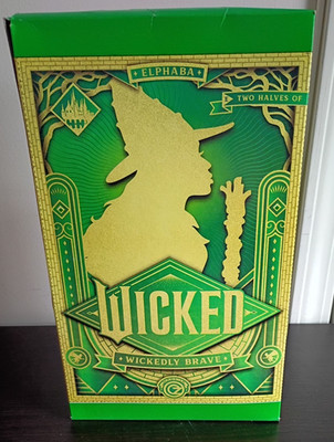 GENERAL MILLS CEREAL BOX-WICKED-FAMILY SIZE-SEALED-NEW-ELPHABA CARAMEL APPLE