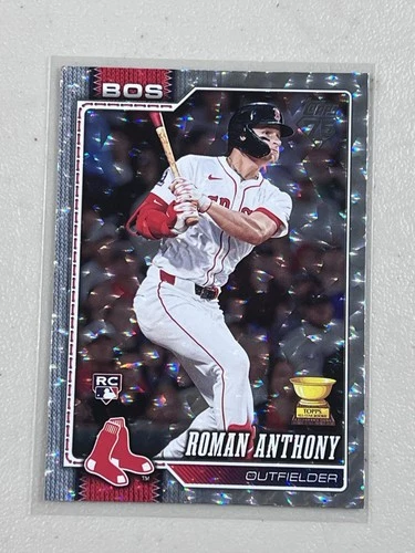 2026 Topps Roman Anthony Diamanté Parallel SP Red Sox Rookie