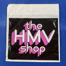 Vintage HMV Plastic Shop Bag LP 12  